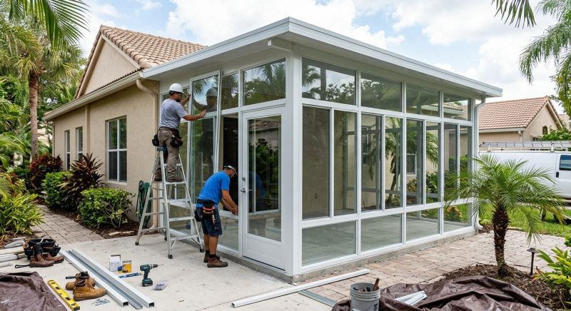 Florida Room Installation in Knoxville, TN