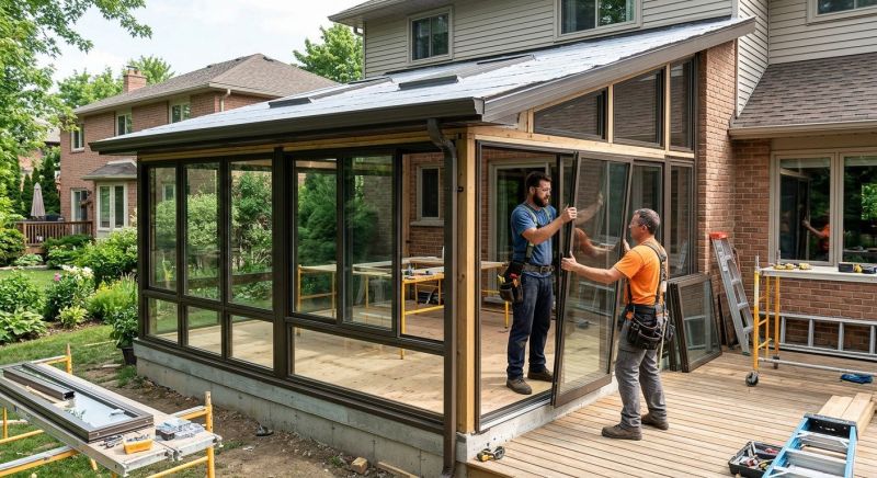 Patio Enclosure Installation in Arvada, CO