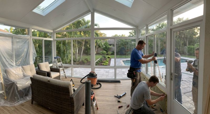 Solarium Installation in Knoxville, TN