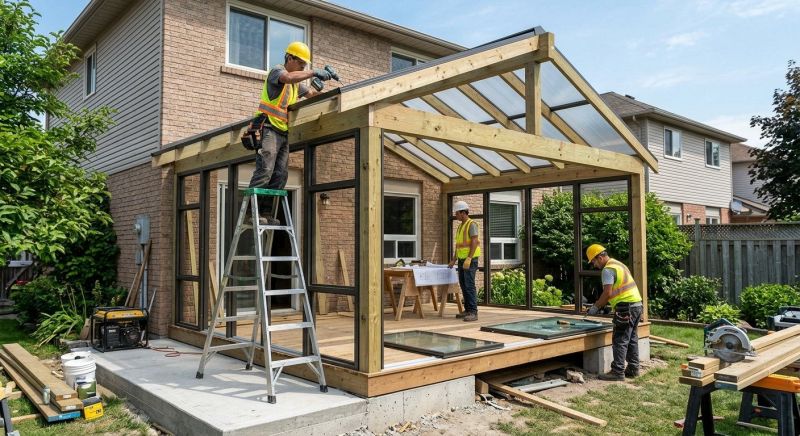 Sunroom Construction in Charlotte, NC