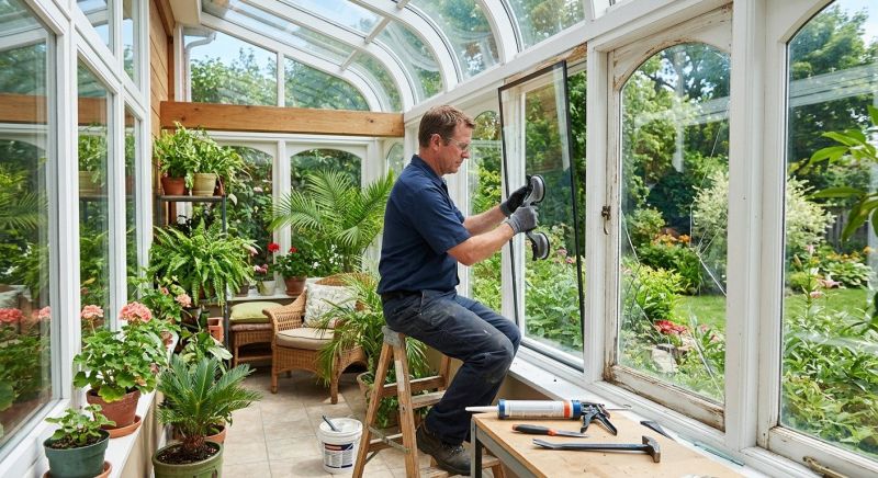 Sunroom Glass Repair in Nashville, TN