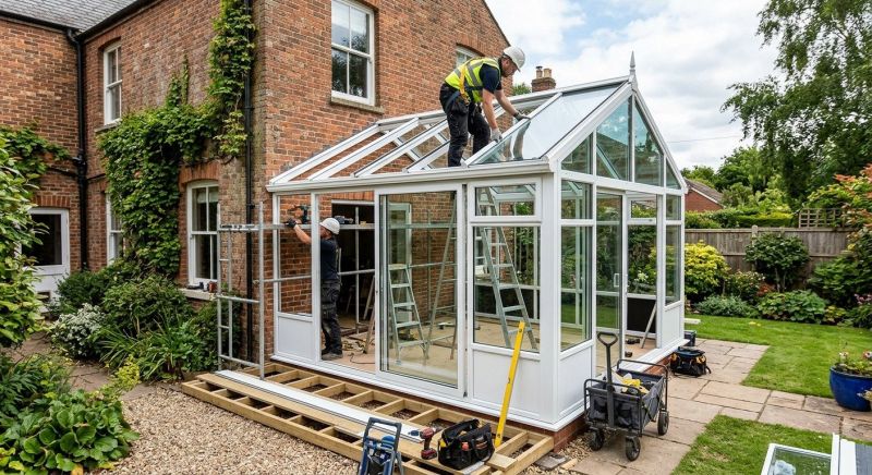 Conservatory Installation in Longmont, CO