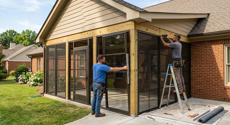 Enclosed Porch Construction in Boulder, CO