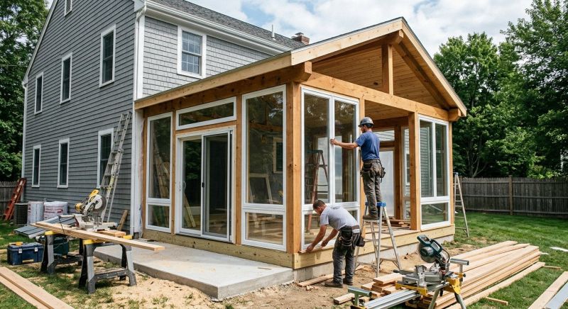 Enclosed Porch Installation in Cincinnati, OH