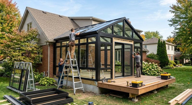Four Season Room Installation in Nashville, TN
