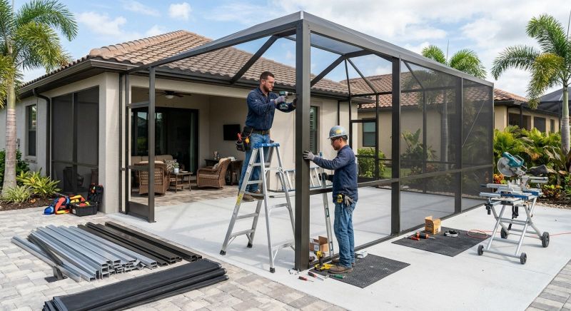 Lanai Installation in Charlotte, NC