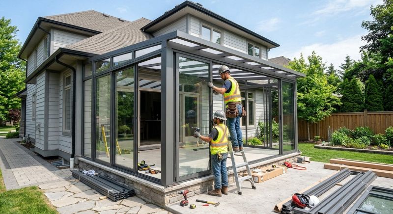 Patio Enclosure Installation in Dallas, TX