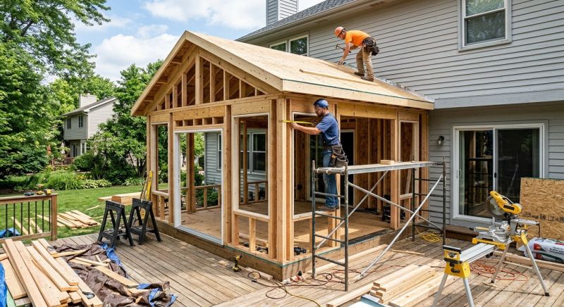 Sunroom Construction in Charlotte, NC