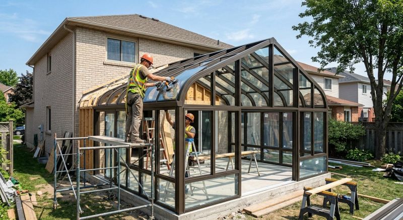 Sunroom Construction in Charlotte, NC