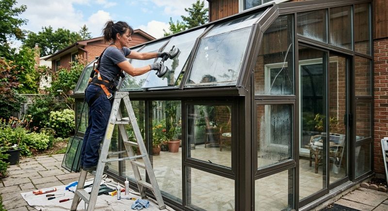 Sunroom Window Repair in Asheville, NC